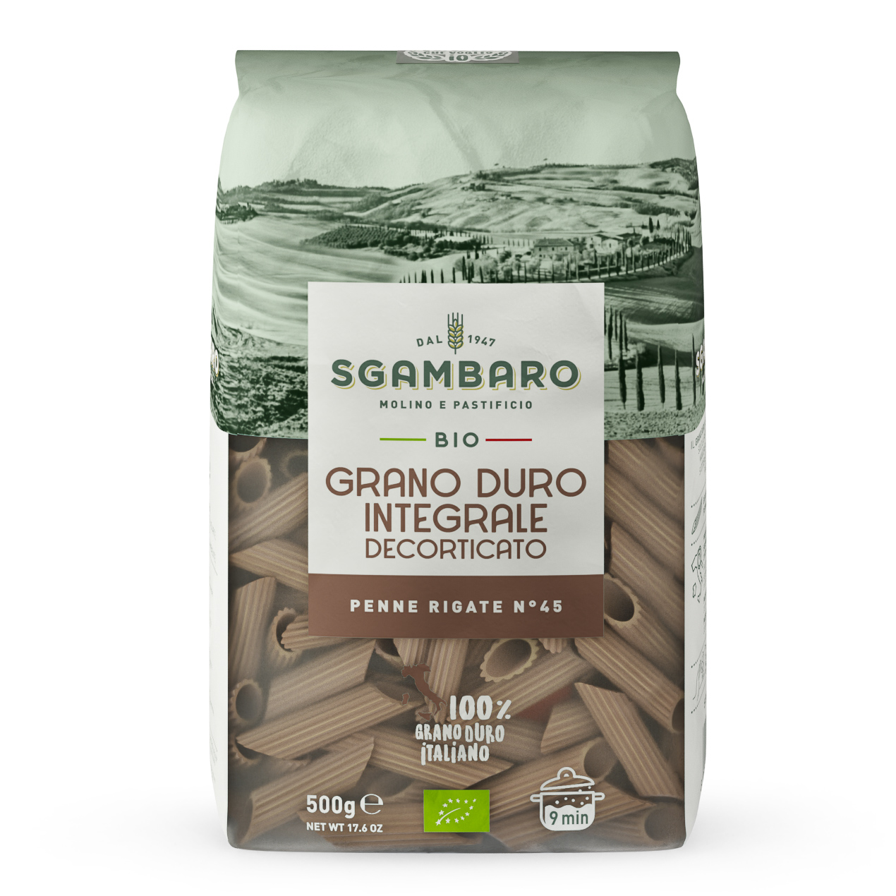 Penne, volkoren 10 x 500gr