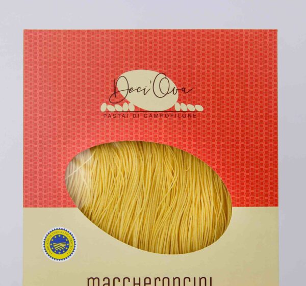 Maccheroncini met eieren van Leonardo Carassai