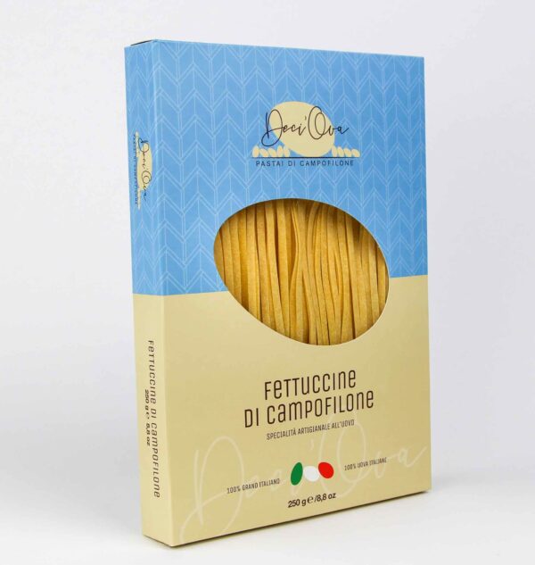 Fettuccine met eieren van Leonardo Carassai