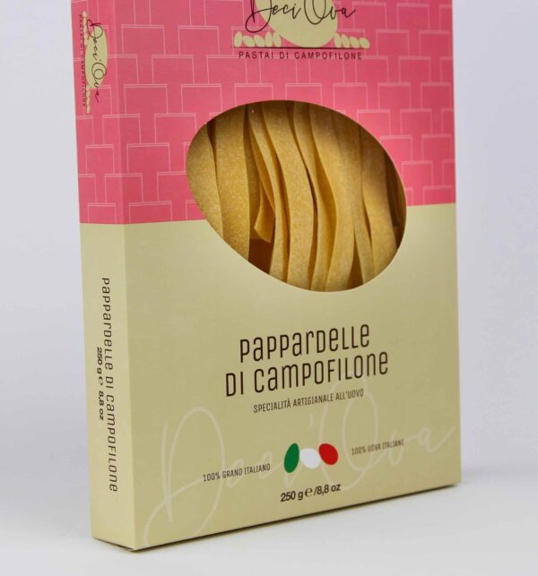 Pappardelle met eieren van Leonardo Carassai