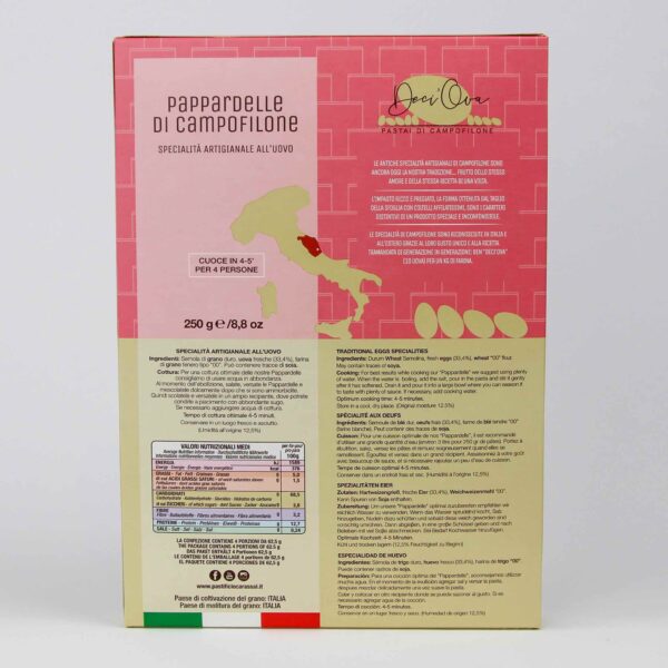 Pappardelle met eieren van Leonardo Carassai