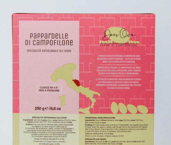Pappardelle met eieren van Leonardo Carassai