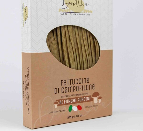 Fettuccine met funghi van Leonardo Carassai