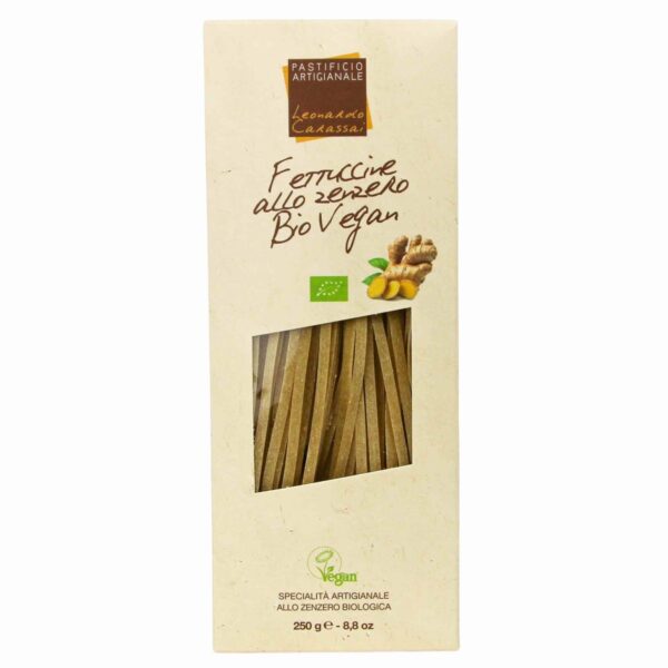 Fettuccine met gember van Leonardo Carassai