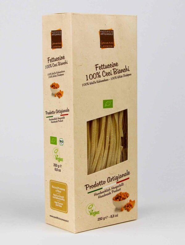 Fettuccine van kikkererwten van Leonardo Carassai