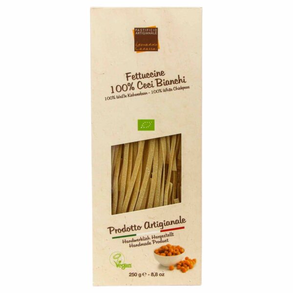 Fettuccine van kikkererwten van Leonardo Carassai