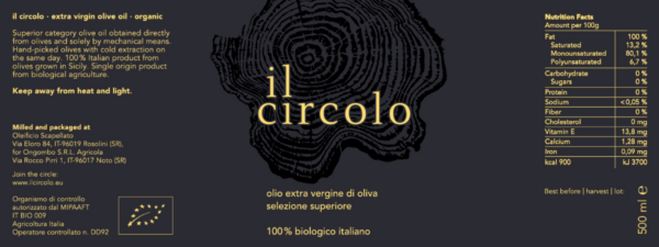 Olijfolie Selezione Superiore van Il Circolo