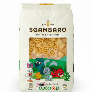 Kinderpasta cuccioli van Sgambaro