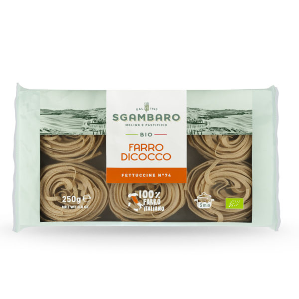 Spelt fettuccine van Sgambaro