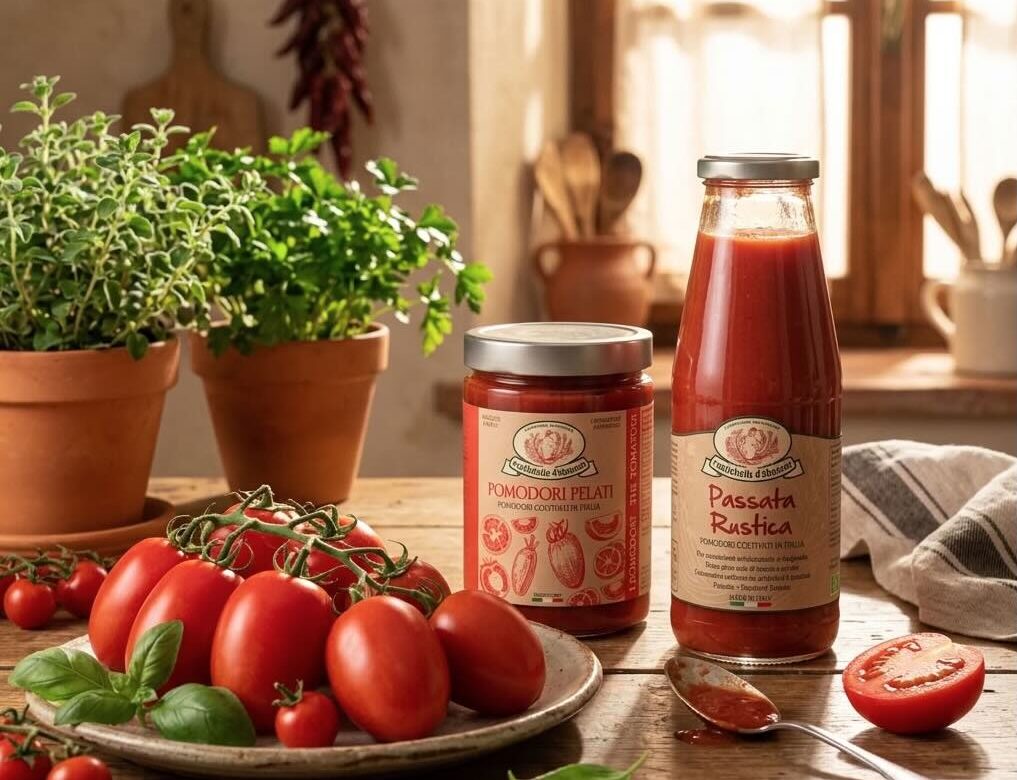 Wat is passata en hoe gebruik je het? Ontdek het verschil met tomatenpuree en tomatenblokjes en hoe je passata gebruikt voor pasta en pizza.