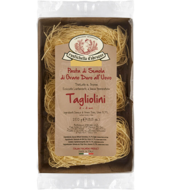 Tagliolini met ei van Rustichella d'Abruzzo