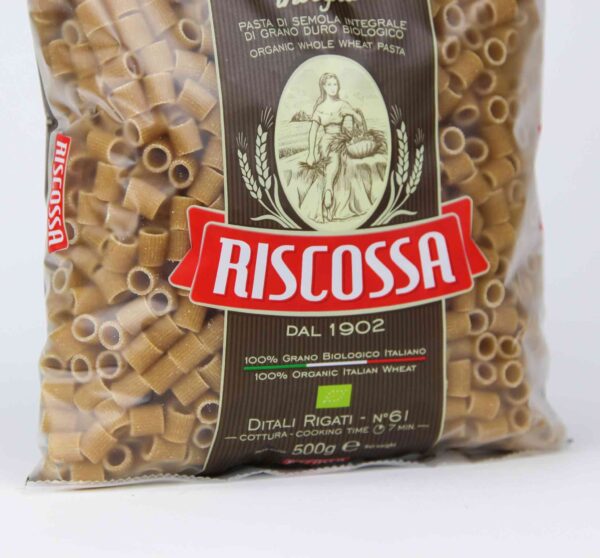 Volkoren ditali van Riscossa