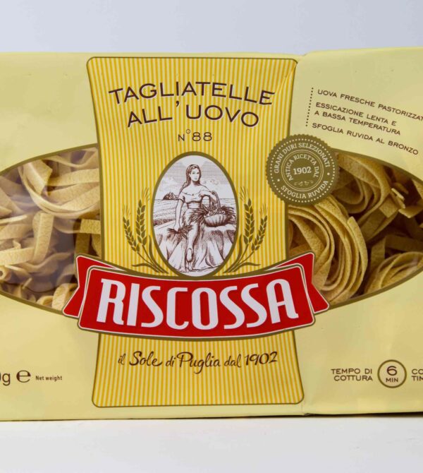 Tagliatelle met ei van Riscossa