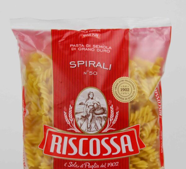 Spirali pasta van Riscossa