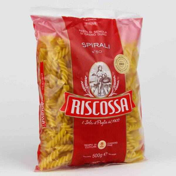 Spirali pasta van Riscossa