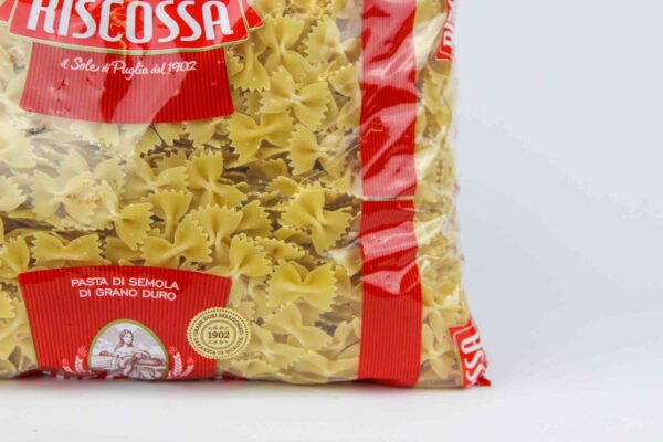 Grootverpakking farfalle pasta van riscossa