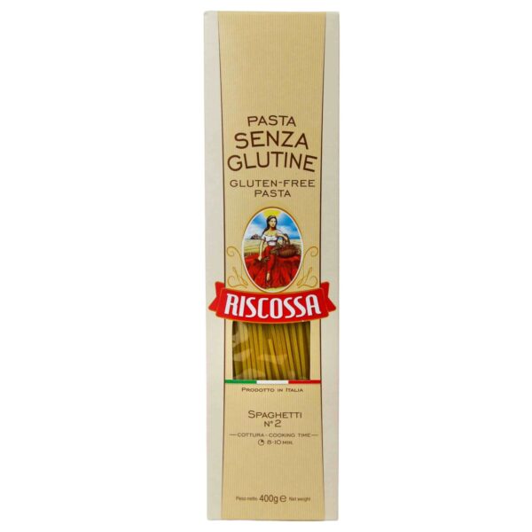Glutenvrije spaghetti van riscossa