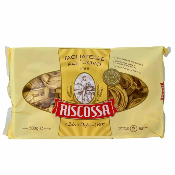 Tagliatelle met ei van Riscossa