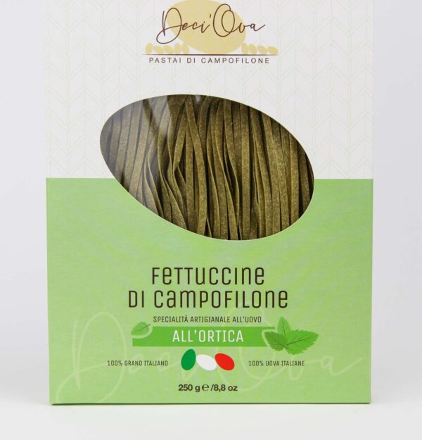 Fettuccine met brandnetel van Leonardo Carassai