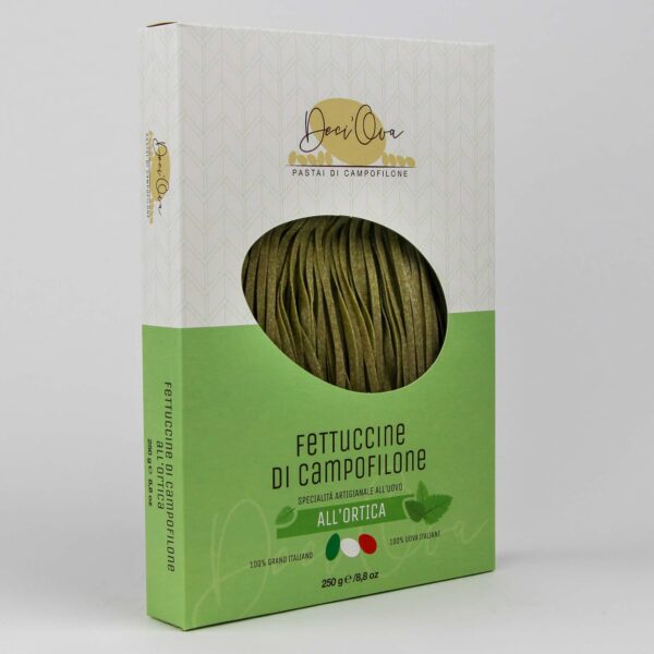 Fettuccine met brandnetel van Leonardo Carassai