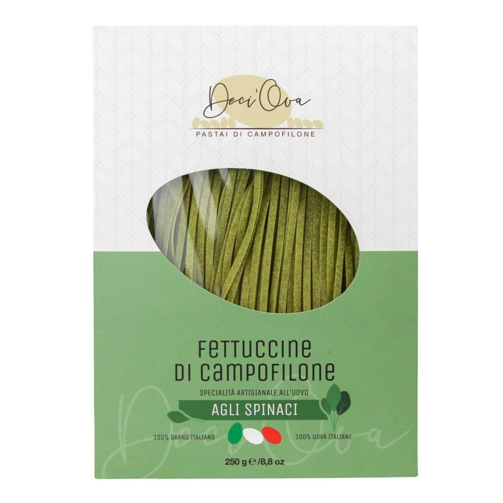 Fettuccine met spinazie van Leonardo Carassai