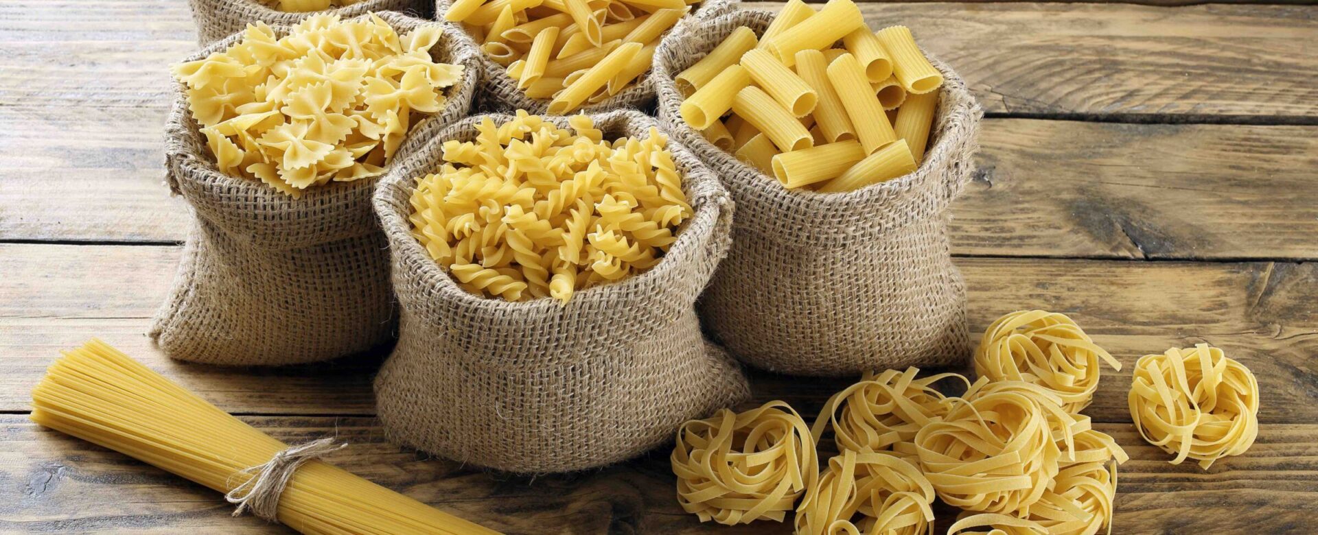 De kooktijden van alle soorten pasta op een rij
