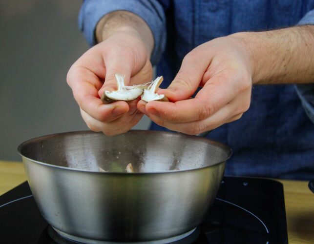 Pasta boscaiola met truffel