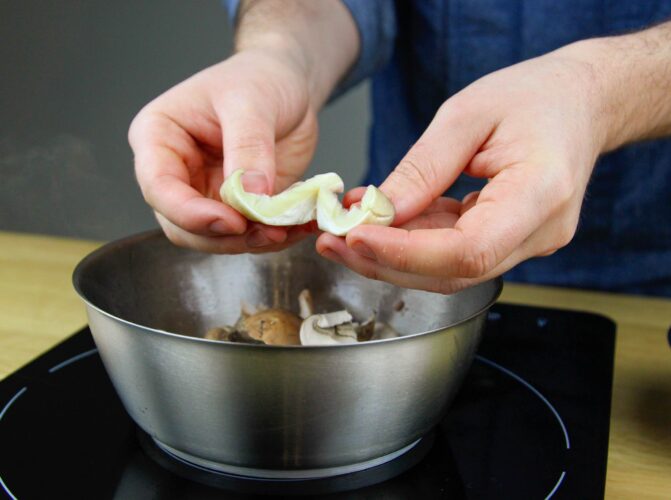 Pasta boscaiola met truffel