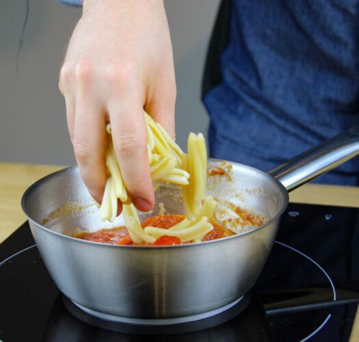 Pasta peperonata (met paprika en tomaat)