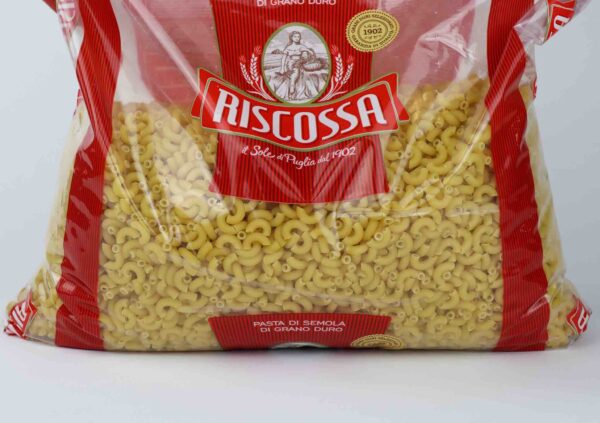 Grootverpakking macaroni van 3kg van Riscossa