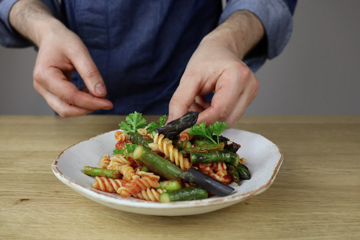 Glutenvrije pasta gerecht