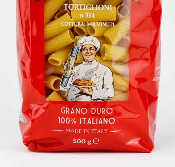 Tortiglioni van maltagliati