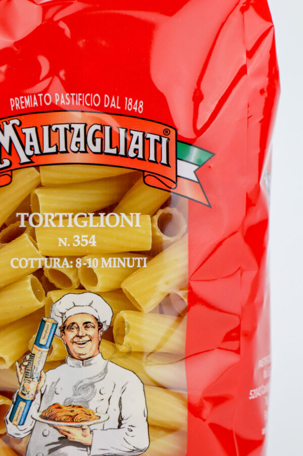 Tortiglioni van maltagliati