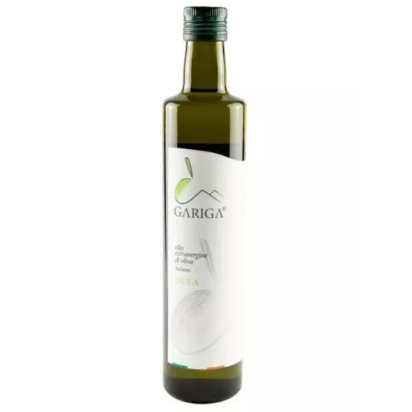 Ísula olijfolie uit Sardinië. Zachte, delicate smaak met tonen van gras en tomaat. Perfect rauw op groenten en salades. Extra vergine, 0,75L.