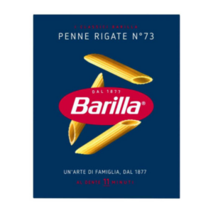 Bestel Barilla Penne Rigate, authentieke Italiaanse pasta van hoogwaardige durumtarwe. Perfect voor pesto, ovengerechten en rijke Italiaanse sauzen.