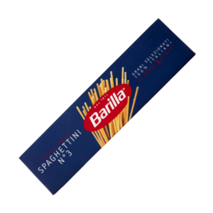 Bestel Barilla Spaghettini, verfijnde Italiaanse pasta van hoogwaardige durumtarwe. Perfect voor lichte sauzen, visgerechten en mediterrane pasta recepten.