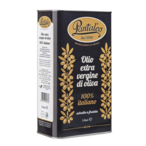 Koop Pantaleo Extra Vergine Olijfolie 3L. 100% Italiaanse olijfolie van topkwaliteit met fruitige smaak en lichte kruidigheid.