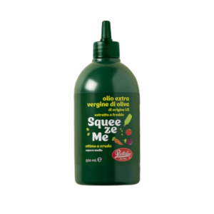 Koop Pantaleo Squeeze Me Extra Vergine Olijfolie 500ml. Italiaanse olijfolie van topkwaliteit in een handige knijpfles. Perfect voor dagelijks gebruik in de keuken.