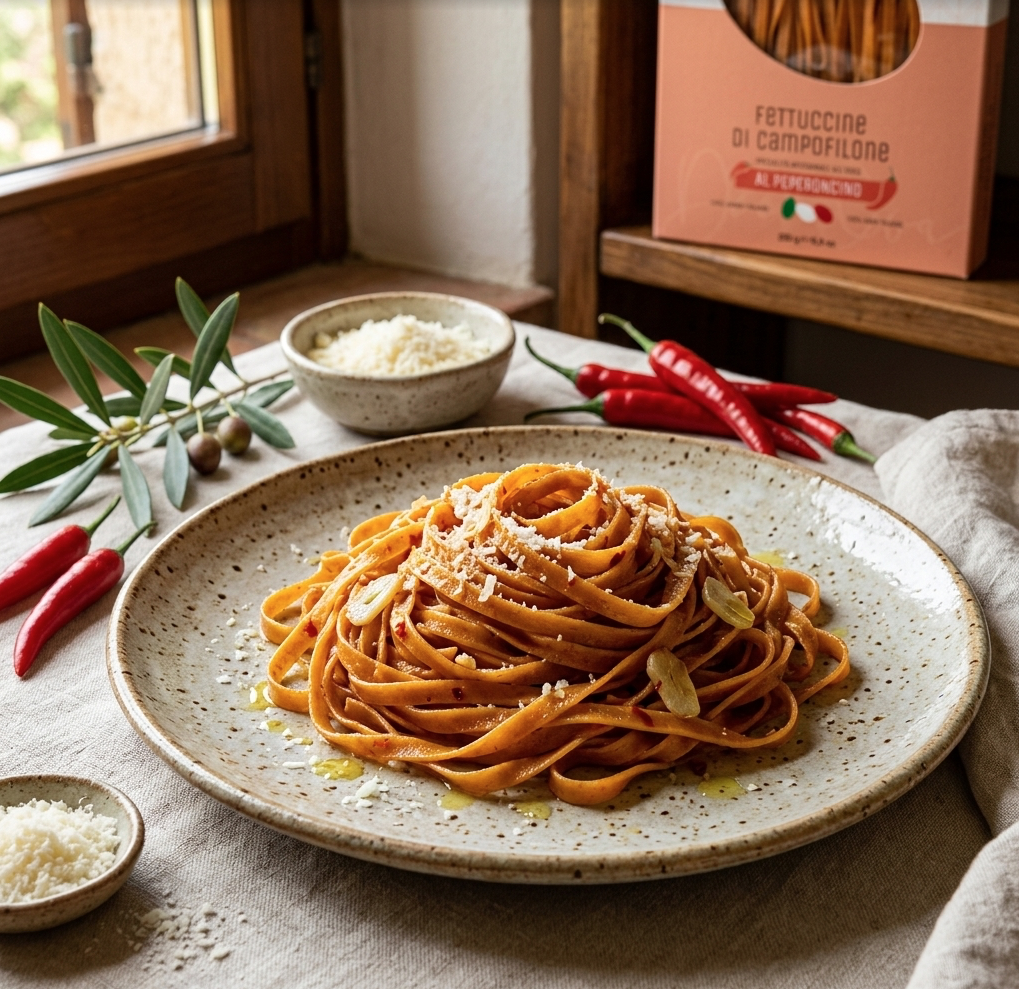Fettuccine al Peperoncino