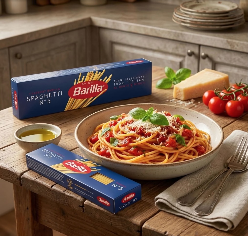 Barilla Spaghetti N°5: alles over deze klassieke Italiaanse pasta
